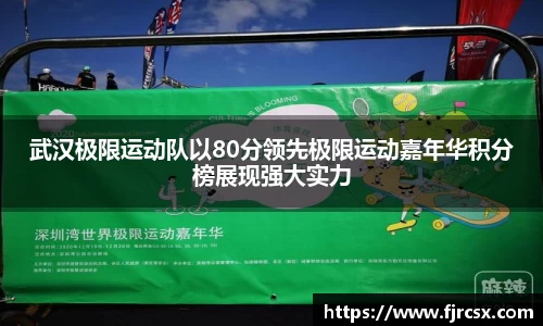 武汉极限运动队以80分领先极限运动嘉年华积分榜展现强大实力